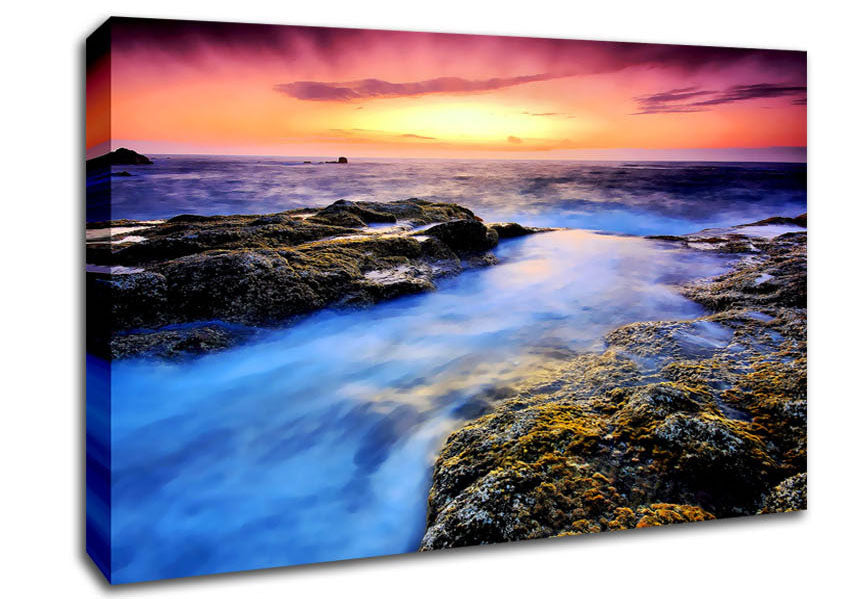 The Movement Of The Ocean Canvas Wall Art