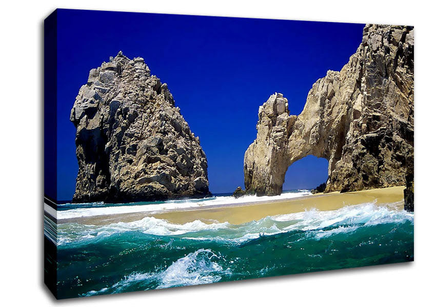 Ocean Cave Hideaway Canvas Wall Art