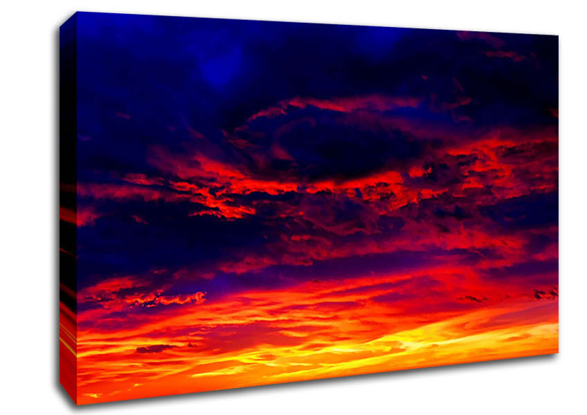 Stunning Rainbow Skies Canvas Wall Art