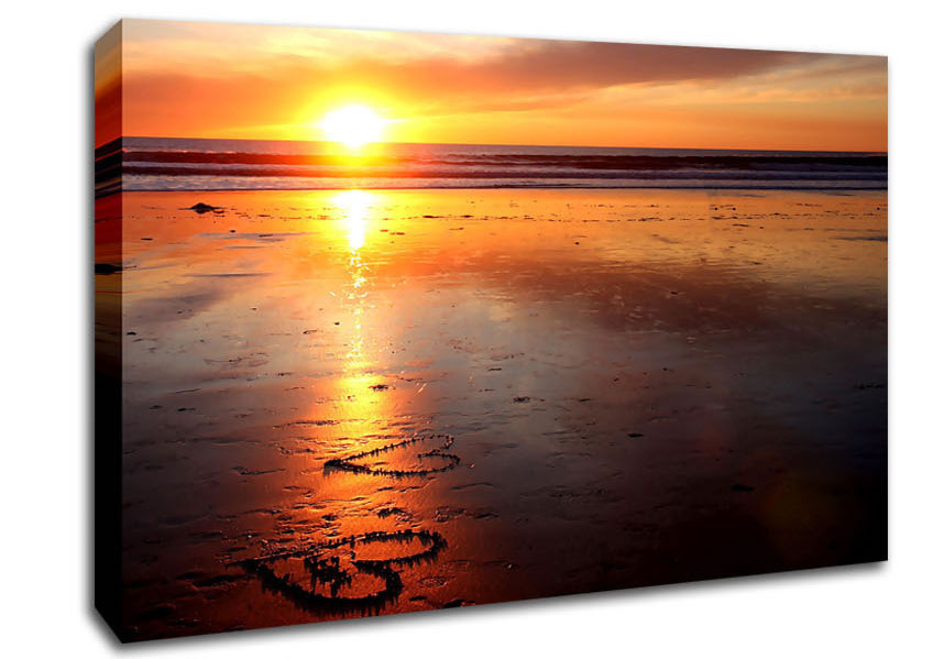Love Is Close Canvas Wall Art