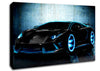 Tron Lamborghini Aventador Canvas Wall Art