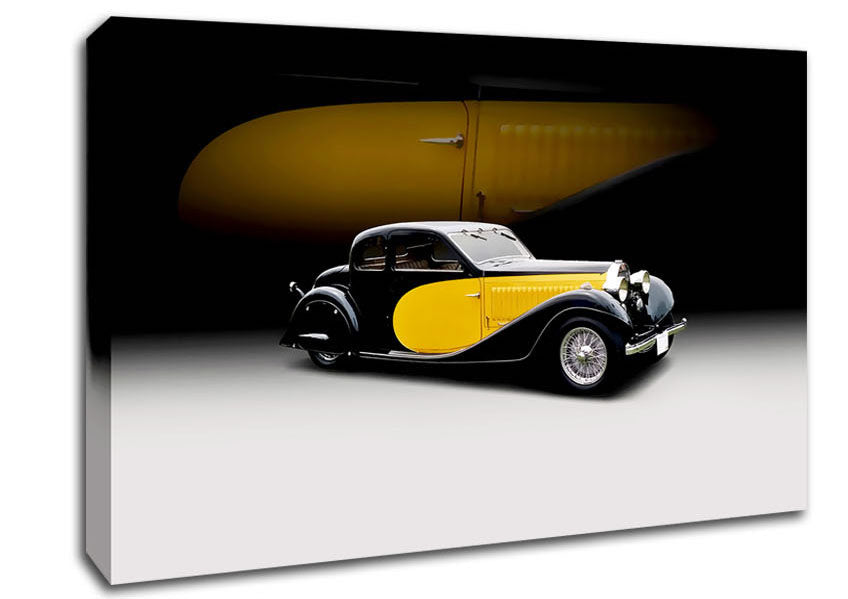 The First Bugatti Veyron Canvas Wall Art