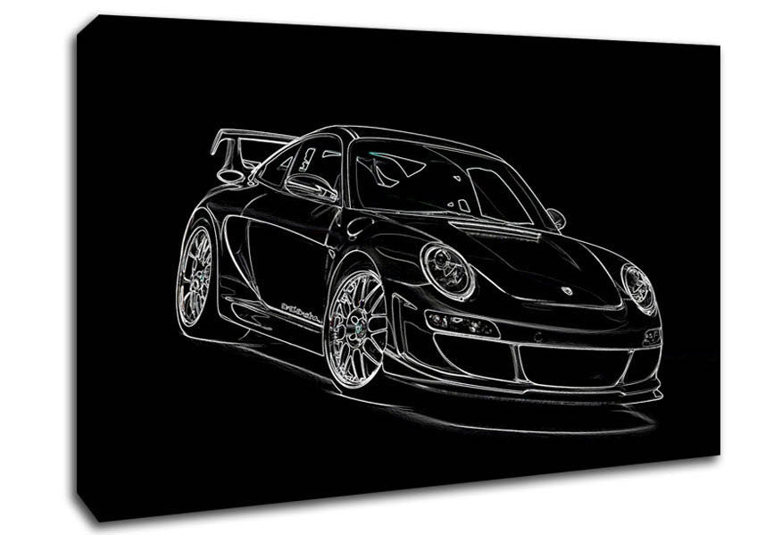 Porsche Gt3 Canvas Wall Art