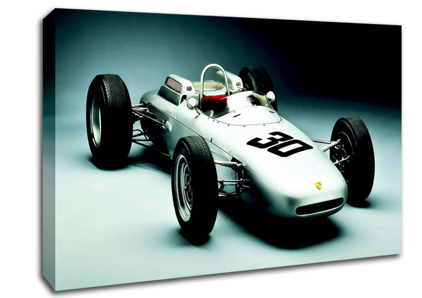 Porsche Formula One Number 30 Canvas Wall Art