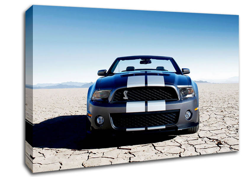 Mustang Shelby Front Profile Canvas Wall Art
