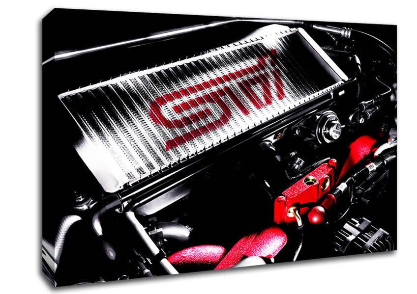 Formula One Engine Canvas Wall Art