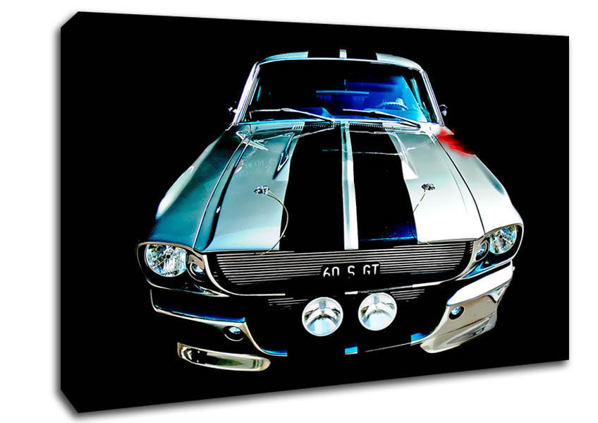 Ford Mustang Shelby Gt Front Canvas Wall Art