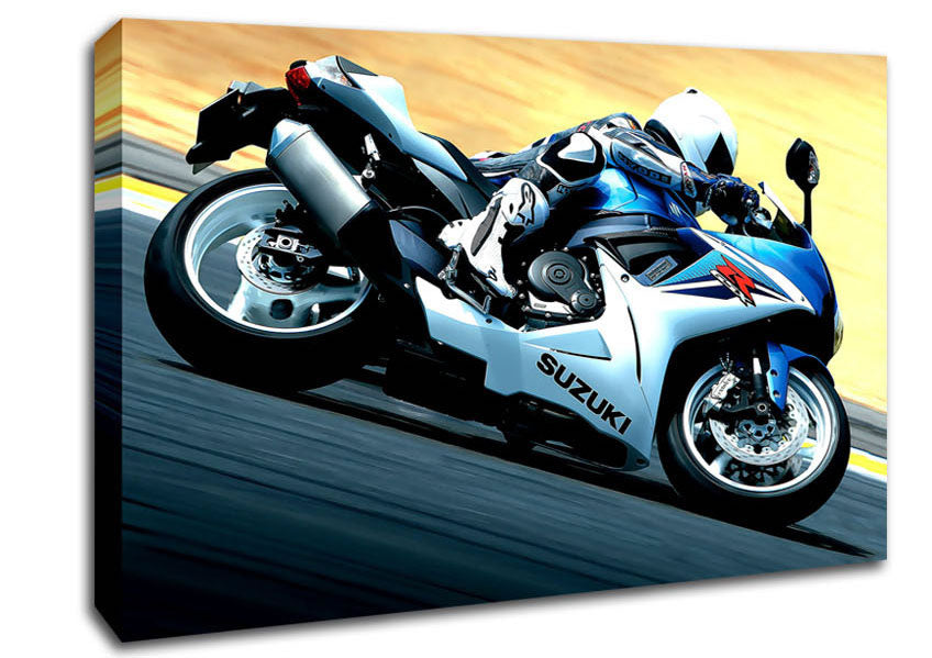2011 Suzuki Gsx R600 Canvas Wall Art