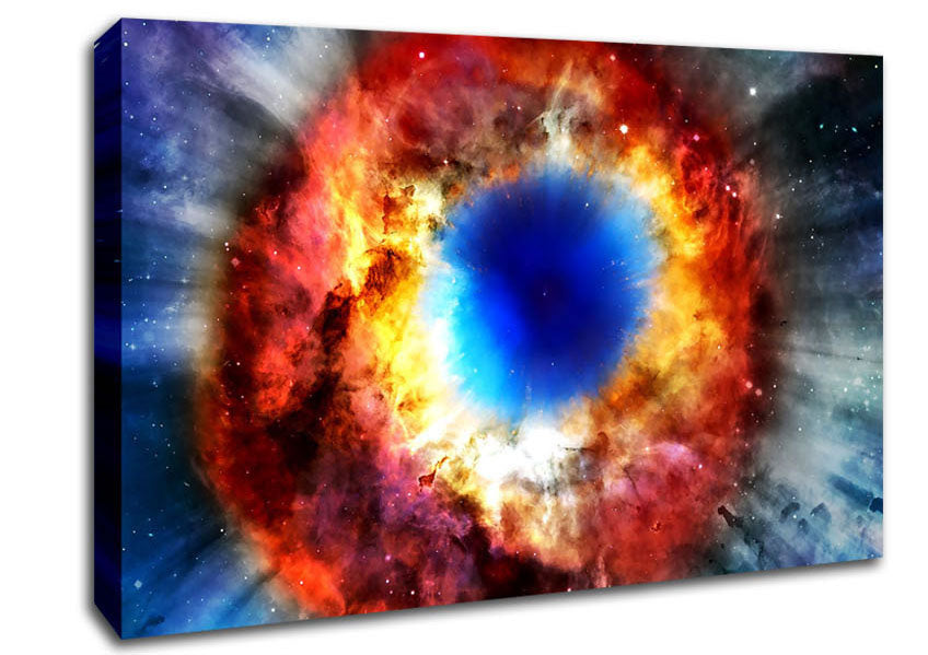 Helix Nebula Canvas Wall Art