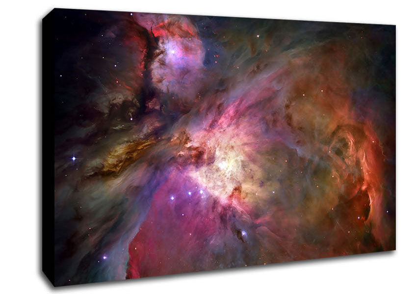 Space Clouds Canvas Wall Art