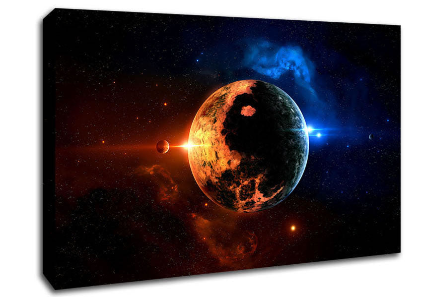 Shining Together Canvas Wall Art