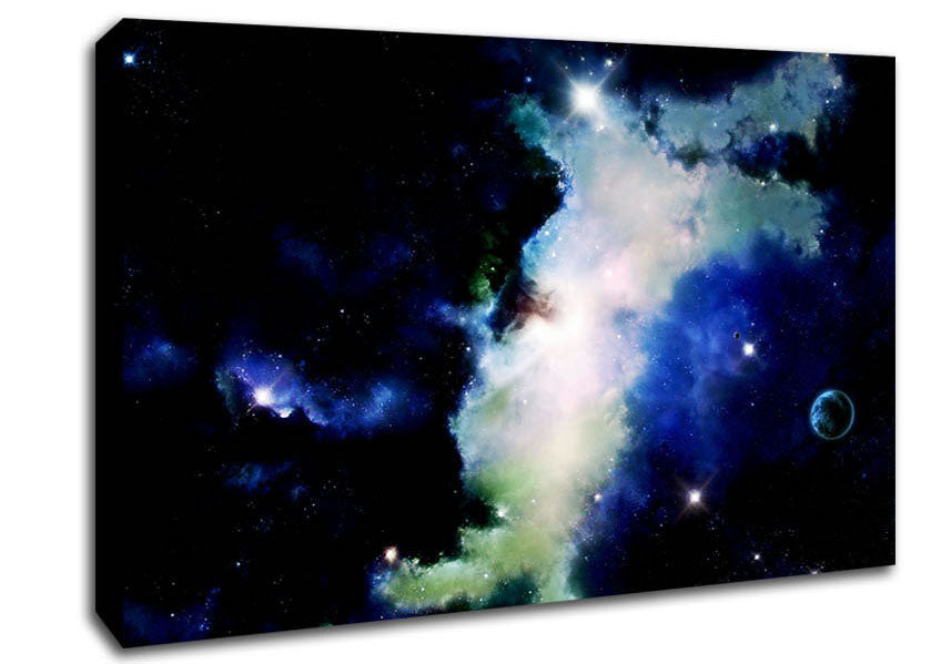Planet Constellation Canvas Wall Art
