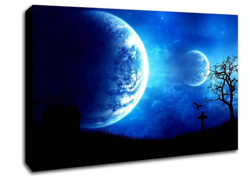 Dream Night Canvas Wall Art