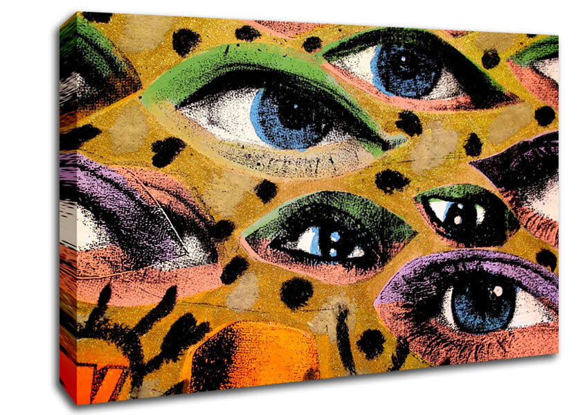 All Eyes On You Canvas Wall Art