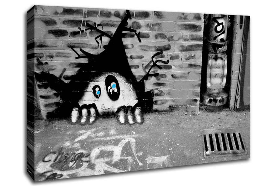 Leak Street Canvas Wall Art