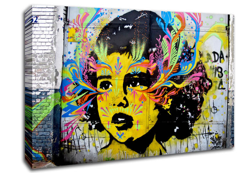 Flower Child Canvas Wall Art