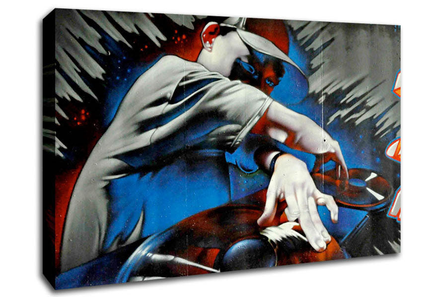 Dj Mix Canvas Wall Art