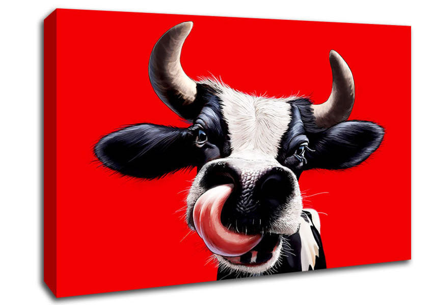 Cow You Do This Canvas Wall Art
