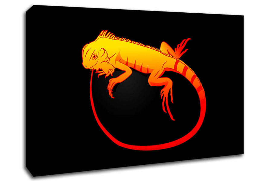 Iguana 2 Canvas Wall Art