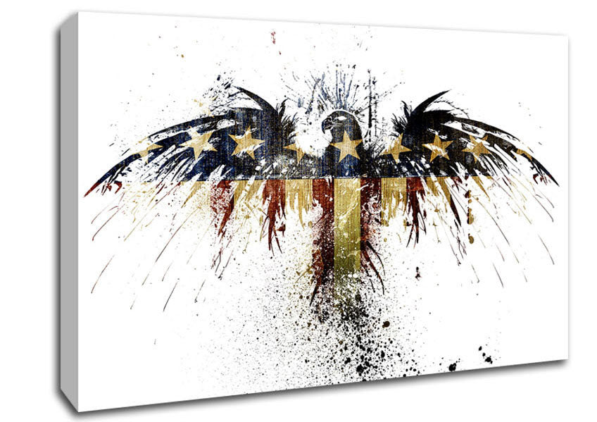 American Eagle 2 Canvas Wall Art