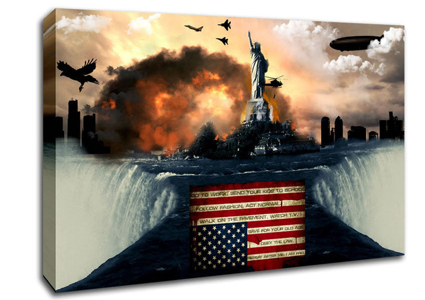 American Liberty Canvas Wall Art
