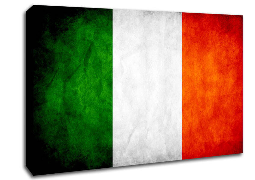 Irish Flag Canvas Wall Art
