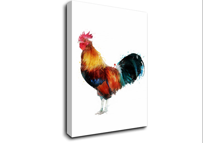 Rooster Canvas Wall Art