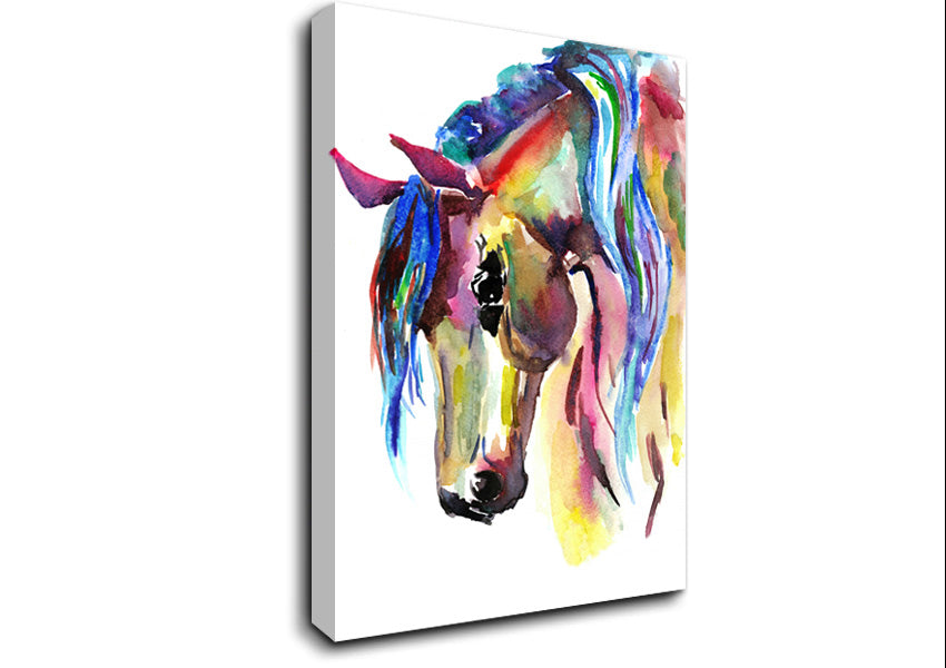 Unicorn Horse Canvas Wall Art