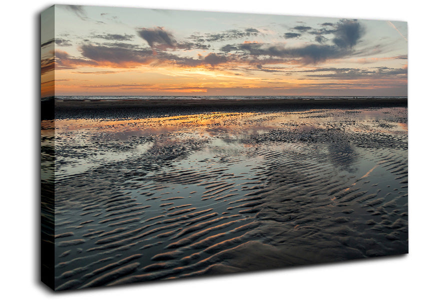 Movement Of Sands Canvas Wall Art