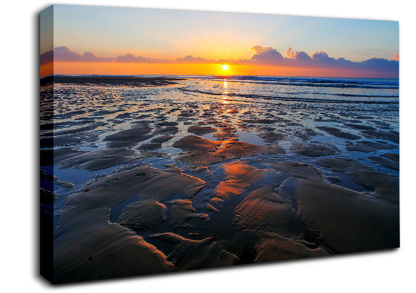 Sun Beam Sands Canvas Wall Art