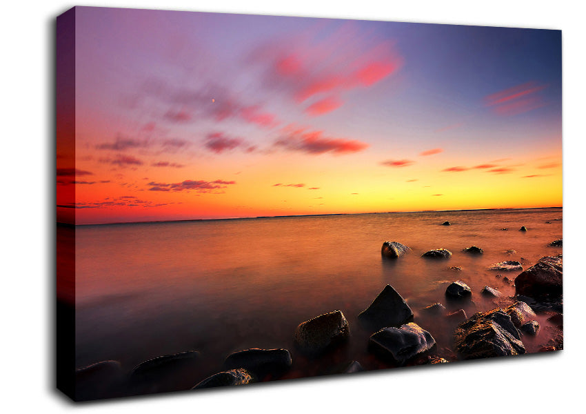 Rocks Of Time Canvas Wall Art