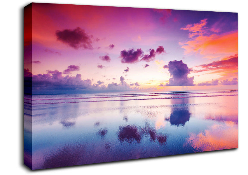 Reflections Of Paradise Canvas Wall Art