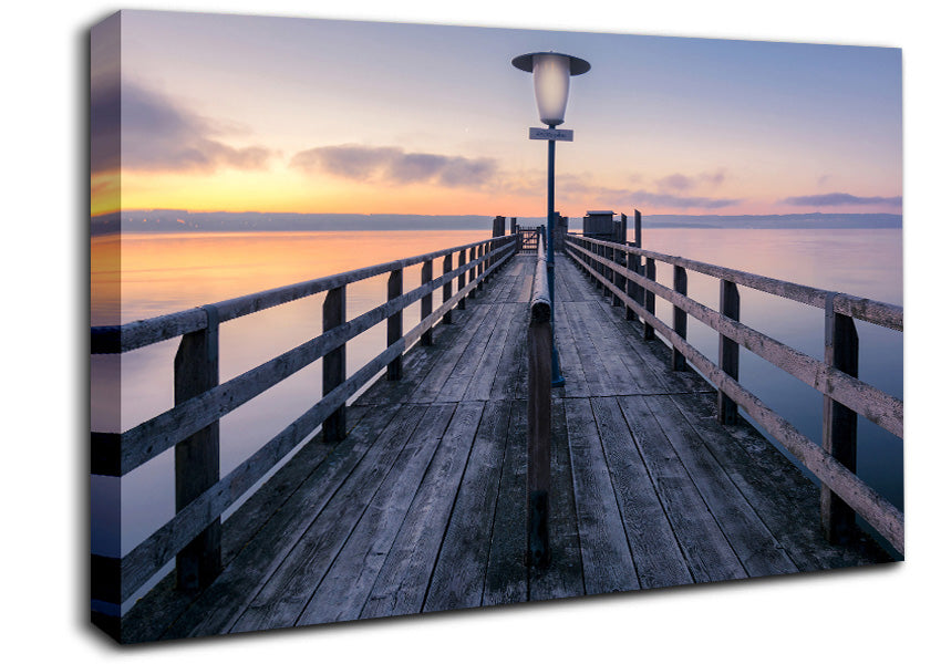 Boardwalk Delight Canvas Wall Art
