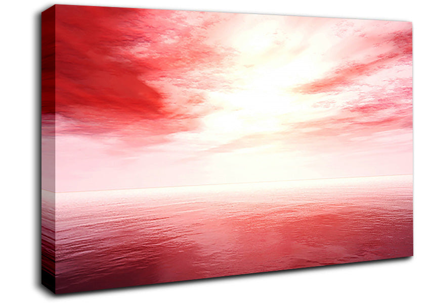 Just Pink Canvas Wall Art