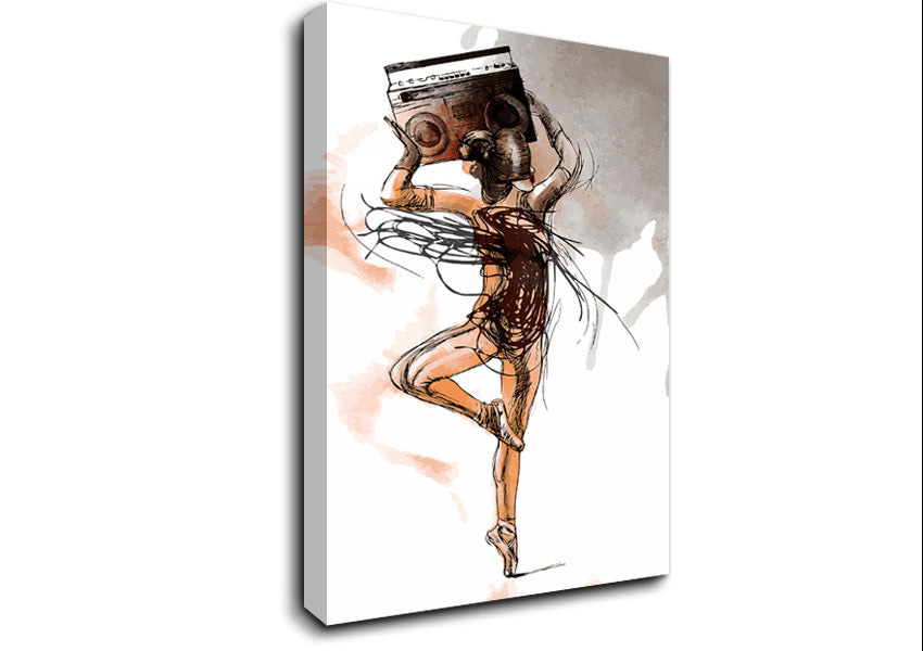 Contemporary Movement 19 Canvas Wall Art