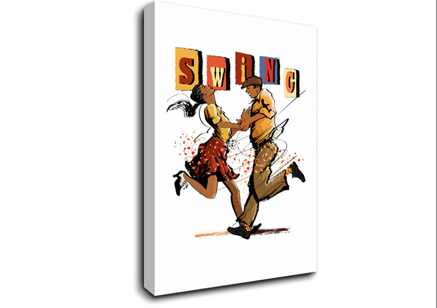 Swing Canvas Wall Art