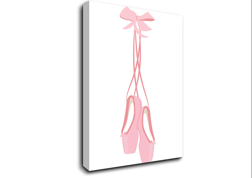 Ballerina Shoes 1 Canvas Wall Art