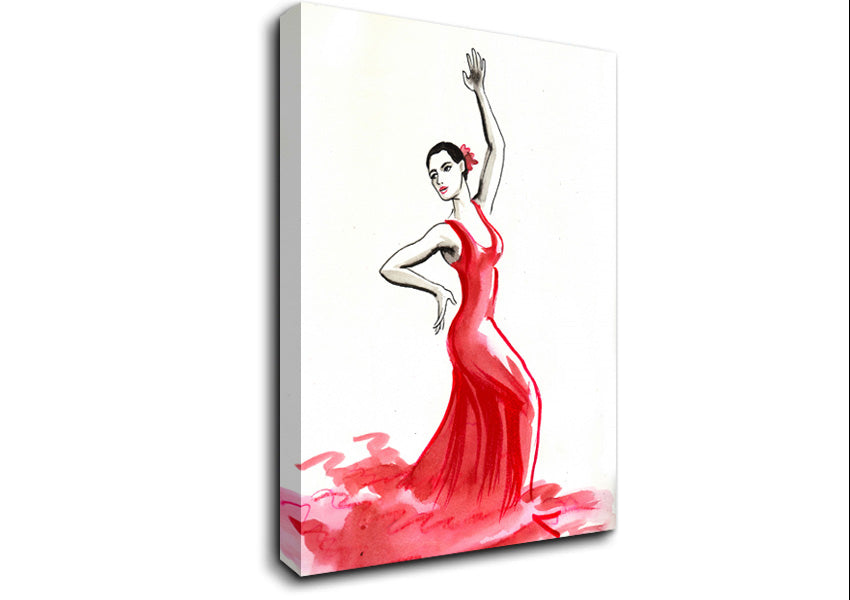 Flamenco 15 Canvas Wall Art