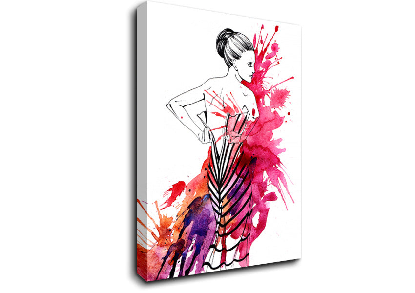 Getting Ready For The Party Canvas Wall Art
