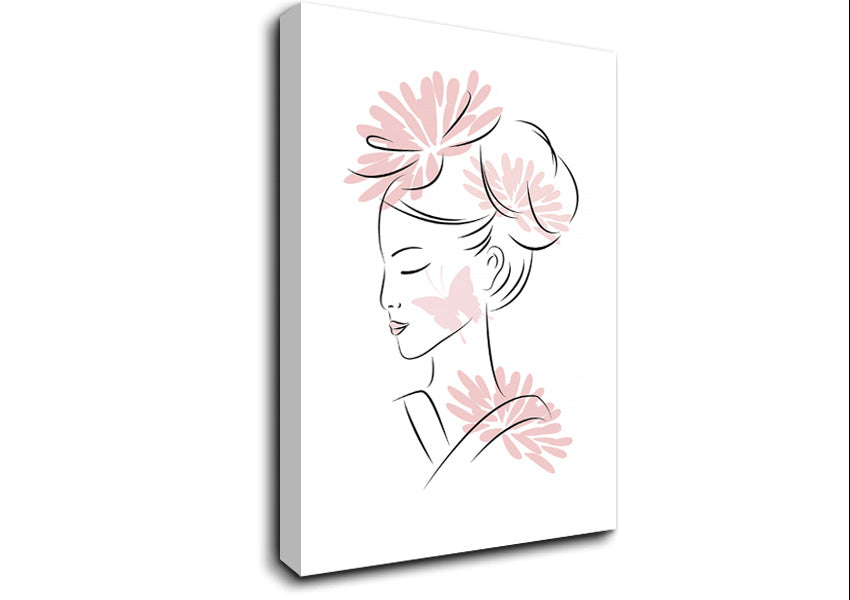 Japanese GeishaE Canvas Wall Art