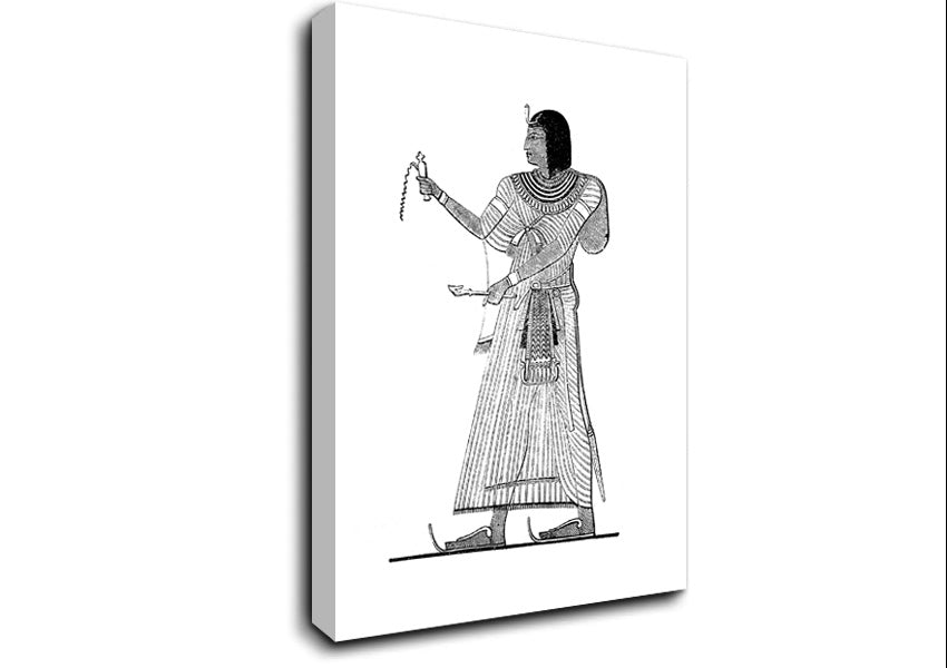 Egyptian Offering Canvas Wall Art