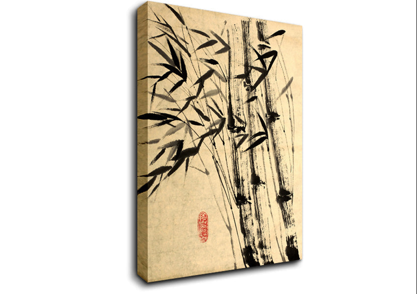 Chinese Bamboo 3 Canvas Wall Art