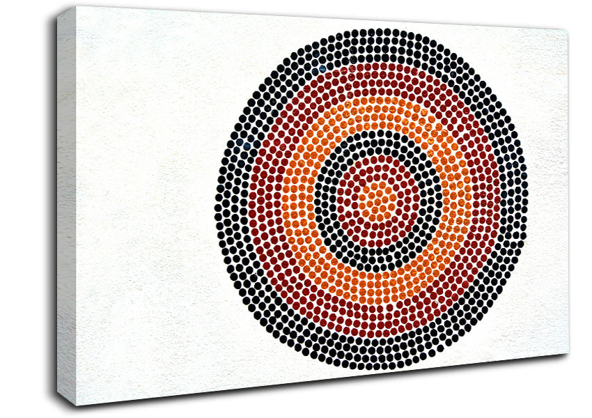Aboriginal Pattern 7 Canvas Wall Art
