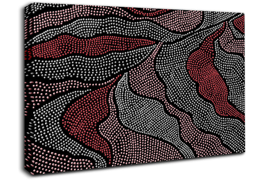 Aboriginal Pattern 10 Canvas Wall Art