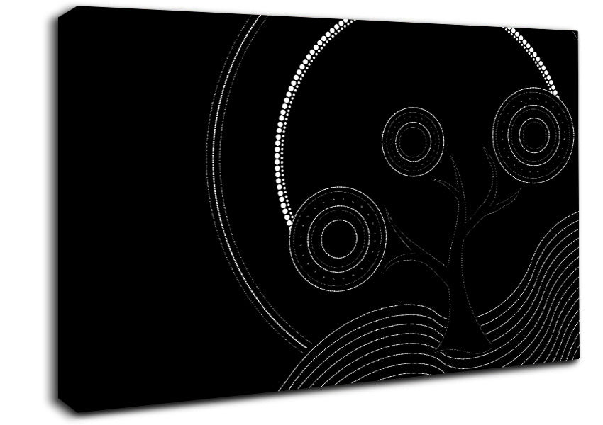 Aboriginal Pattern 13 Canvas Wall Art