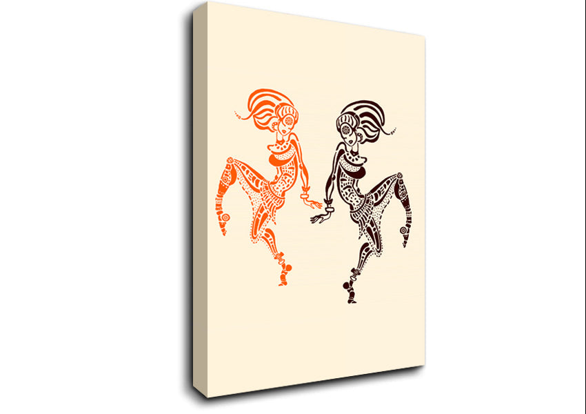African Tribal Art 20 Canvas Wall Art