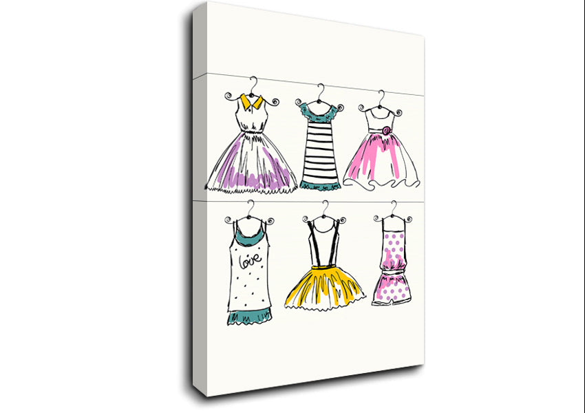 What Too Wear Canvas Wall Art