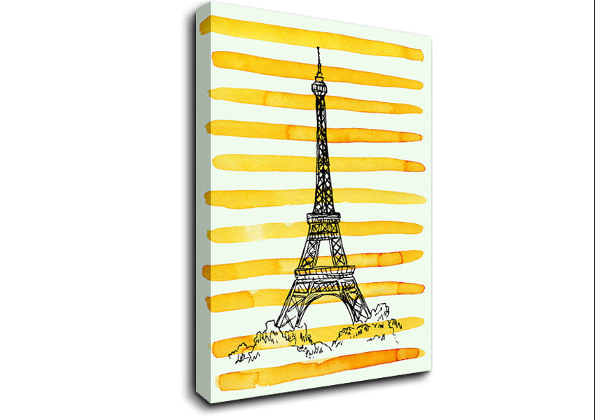 Paris The Capital Of Style Canvas Wall Art