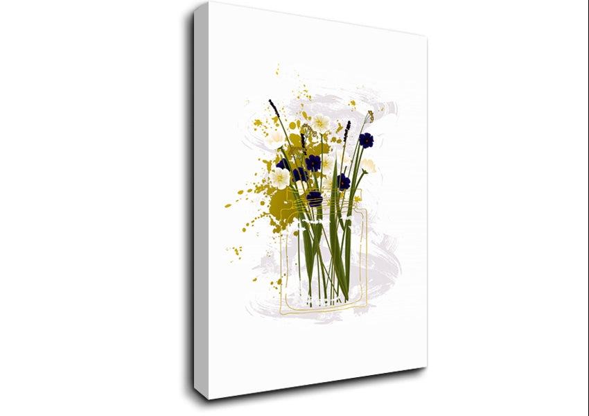 Vase Absract Canvas Wall Art