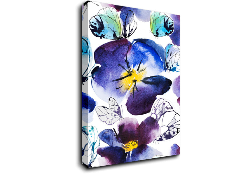 Butterfly Heaven Canvas Wall Art